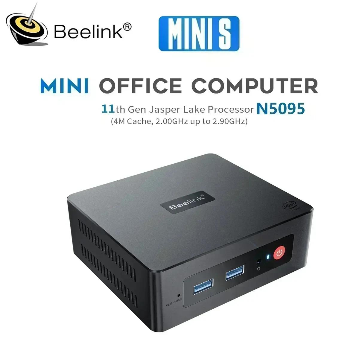 Beelink ̴ S  N5095 Beelink S12 12  N95 N100 ̴ PC ̸,  11 DDR4 8GB 256GB SSD